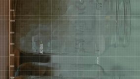 Animation of graph with changing numbers over asian man holding phone and looking at groceries list. Digital composite, multiple exposure, report, business, growth and technology concept. - Powered by Shutterstock - Get 15% off with code: PIKWIZARD15