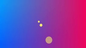 Animation of purple circle in gold frame spinning on patterned background. Shape, colour and movement concept digitally generated video. - Powered by Shutterstock - Get 15% off with code: PIKWIZARD15