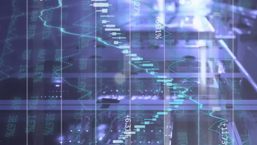 Animation of financial graphs over servers. finance, economy, network and technology concept digitally generated video. - Powered by Shutterstock - Get 15% off with code: PIKWIZARD15