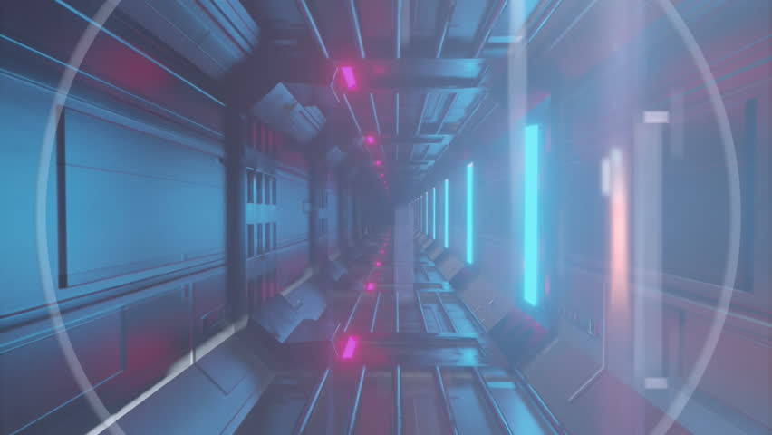 Animation of glowing tunnel with network of connections over man and woman exercising. Global connections network data processing and technology concept digitally generated video. - Powered by Shutterstock - Get 15% off with code: PIKWIZARD15