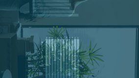 Animation of stock market data processing over caucasian businessman and businesswoman discussing. Global economy and business technology concept - Powered by Shutterstock - Get 15% off with code: PIKWIZARD15