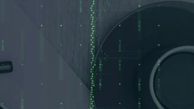 Animation of financial data processing over smartphone and coffee on desk. global business, finances and digital interface concept digitally generated video. - Powered by Shutterstock - Get 15% off with code: PIKWIZARD15