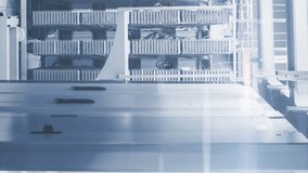 Animation of mathematical equations and data processing over computer servers. Global computing, data processing and digital interface concept digitally generated video. - Powered by Shutterstock - Get 15% off with code: PIKWIZARD15