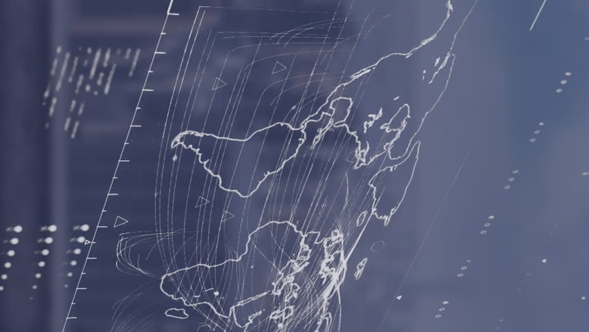 Animation of world map, statistics, data processing over cityscape. Global business, finance and data processing concept digitally generated video. - Powered by Shutterstock - Get 15% off with code: PIKWIZARD15