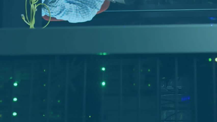 Animation of financial data processing over african american businessman working in server room. Global business, finances, communication and digital interface concept digitally generated video. - Powered by Shutterstock - Get 15% off with code: PIKWIZARD15