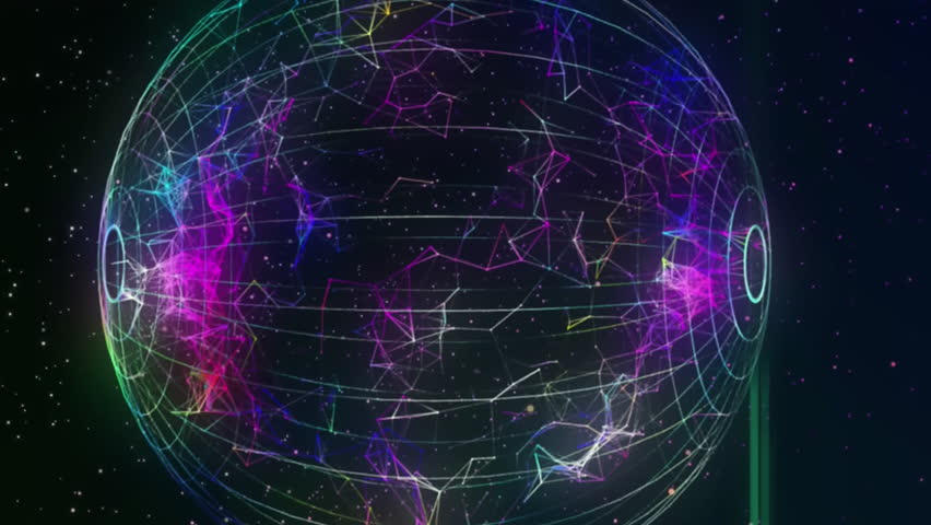 Animation of globe spinning with networks of connections. global technology data processing concept digitally generated video. - Powered by Shutterstock - Get 15% off with code: PIKWIZARD15