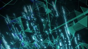 Animation of online security padlock with biometric fingerprint and networks of connections. global connections, digital interface and security concept digitally generated video. - Powered by Shutterstock - Get 15% off with code: PIKWIZARD15