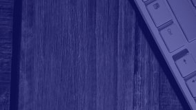 Animation of loading over digital screen, mouse and keyboard on desk. Data processing, digital screen and technology concept digitally generated video. - Powered by Shutterstock - Get 15% off with code: PIKWIZARD15