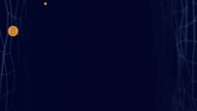 Question mark with maze pattern and bitcoins over dark blue digital network. Cryptocurrency, blockchain, puzzle, technology, finance, virtual - Powered by Shutterstock - Get 15% off with code: PIKWIZARD15