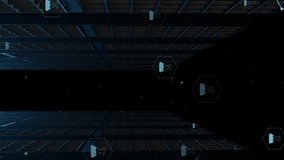 Animation of network of medical icons and data processing. Global science, medicine, research, computing and data processing concept digitally generated video. - Powered by Shutterstock - Get 15% off with code: PIKWIZARD15