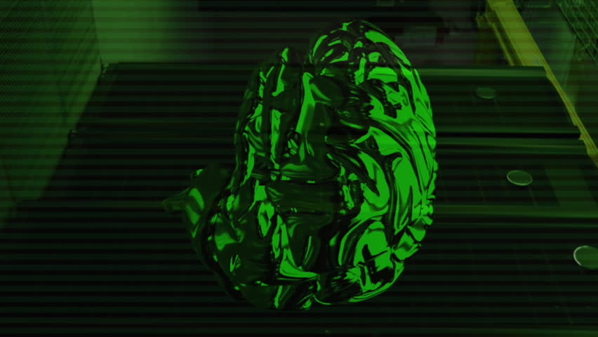 Animation of data processing and digital brain over server room. Global technology, online security and digital interface concept digitally generated video. - Powered by Shutterstock - Get 15% off with code: PIKWIZARD15