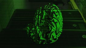 Animation of data processing and digital brain over server room. Global technology, online security and digital interface concept digitally generated video. - Powered by Shutterstock - Get 15% off with code: PIKWIZARD15