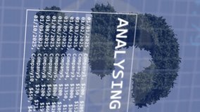 Animation of financial data processing over british pound sign. Global business, finances, computing and data processing concept digitally generated video. - Powered by Shutterstock - Get 15% off with code: PIKWIZARD15