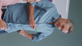 Animation of notification bars over diverse coworkers discussing about product design in office. Digital composite, multiple exposure, business, teamwork, planning, social media reminder, technology. - Powered by Shutterstock - Get 15% off with code: PIKWIZARD15