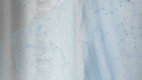 Animation of network of connected media icons, with graph and data processing over cityscape. Global connections, data sharing and digital interface concept digitally generated video. - Powered by Shutterstock - Get 15% off with code: PIKWIZARD15