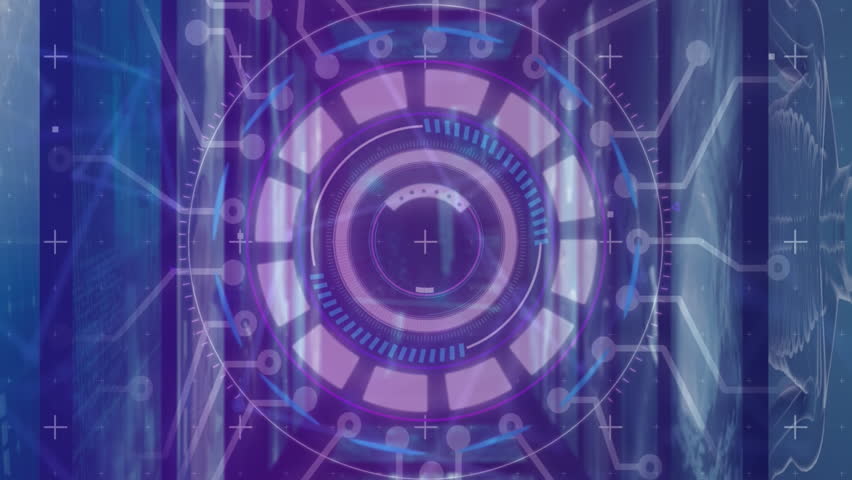 Animation of map and messaging signs with digital circular symbol. Three dimensional, digital composite, technology, communication, futuristic, networking, sharing, multiple exposure. - Powered by Shutterstock - Get 15% off with code: PIKWIZARD15