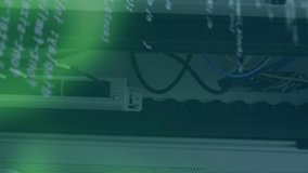 Animation of financial data processing over caucasian businessman in server room. Global technology, finances and digital interface concept digitally generated video. - Powered by Shutterstock - Get 15% off with code: PIKWIZARD15