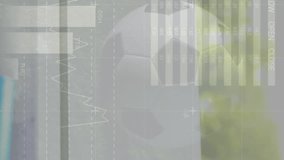 Animation of data processing over three caucasian fit women performing rowing exercise at the gym. Sports fitness and business data technology concept - Powered by Shutterstock - Get 15% off with code: PIKWIZARD15