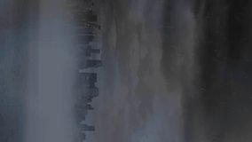 Animation of graphs, loading circles and trading board over modern cityscape against cloudy sky. Digital composite, multiple exposure, report, business, stock market, progress and architecture. - Powered by Shutterstock - Get 15% off with code: PIKWIZARD15