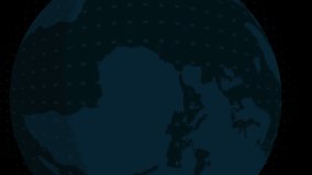 Animation of padlock in loading circles, binary codes in globe, computer language, connected icons. Digitally generated, hologram, globalization, protection, coding, communication and technology. - Powered by Shutterstock - Get 15% off with code: PIKWIZARD15