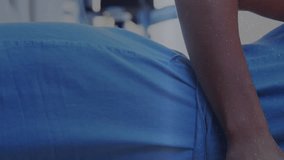 Animation of financial data processing over caucasian woman using smartphone. Global finance, business, connections, computing and data processing concept digitally generated video. - Powered by Shutterstock - Get 15% off with code: PIKWIZARD15