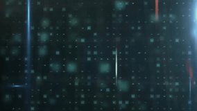 Floating bokeh lights animation over digital grid with letters and numbers. Data, technology, cyber, futuristic, pixels, matrix - Powered by Shutterstock - Get 15% off with code: PIKWIZARD15