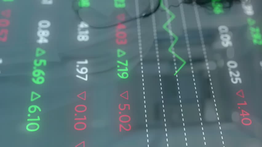 Stock market data animation over smiling healthcare professional in hospital corridor. finance, technology, business, medical, smile, growth - Powered by Shutterstock - Get 15% off with code: PIKWIZARD15