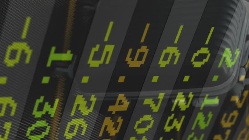 Stock market data animation over people using escalator in modern building. Business, finance, technology, corporate - Powered by Shutterstock - Get 15% off with code: PIKWIZARD15