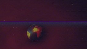 Earth rotating initiating pullback revealing nebula forming fiery star showing cosmic change. Cosmos, universe, astronomy, celestial, galaxy, space, nebula - Powered by Shutterstock - Get 15% off with code: PIKWIZARD15