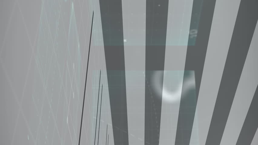 Animation of financial data processing over mathematical equations on white background. global finances, data processing and digital interface concept digitally generated video. - Powered by Shutterstock - Get 15% off with code: PIKWIZARD15