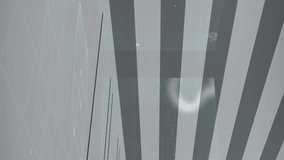 Animation of financial data processing over mathematical equations on white background. global finances, data processing and digital interface concept digitally generated video. - Powered by Shutterstock - Get 15% off with code: PIKWIZARD15