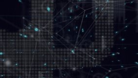 Animation of data processing and digital padlock over integrated circuit on black background. global internet security, data safety and digital interface concept digitally generated video. - Powered by Shutterstock - Get 15% off with code: PIKWIZARD15