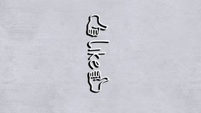 Animation of like thumbs up over school icons and financial data processing and statistics. global social media, education, business, finance and data processing concept digitally generated video. - Powered by Shutterstock - Get 15% off with code: PIKWIZARD15