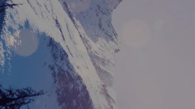 Animation of candles over winter mountain landscape. winter, christmas and coziness concept digitally generated video. - Powered by Shutterstock - Get 15% off with code: PIKWIZARD15