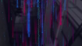 Animation of pink and blue lines over graphs and globe. Data processing, network and technology concept digitally generated video. - Powered by Shutterstock - Get 15% off with code: PIKWIZARD15