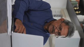 Animation of emoji icons over man using laptop. Global business networks data processing technology and digital interface concept digitally generated video. - Powered by Shutterstock - Get 15% off with code: PIKWIZARD15