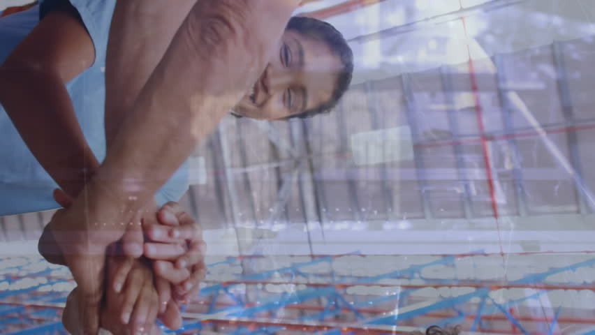 Animation of data processing statistical data processing in warehouse. Global shipping delivery and connections concept digitally generated video. - Powered by Shutterstock - Get 15% off with code: PIKWIZARD15