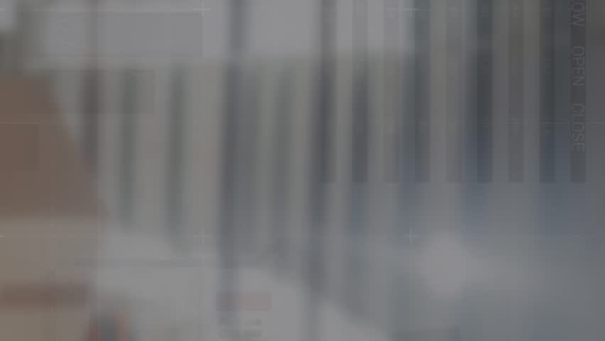 Animation of financial data and graphs over packages in warehouse. trade, delivery services, economy and technology digitally generated video. - Powered by Shutterstock - Get 15% off with code: PIKWIZARD15