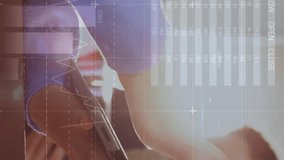 Animation of flag of ecuador waving over diverse soldiers. Global education technology data processing and connections concept digitally generated video. - Powered by Shutterstock - Get 15% off with code: PIKWIZARD15