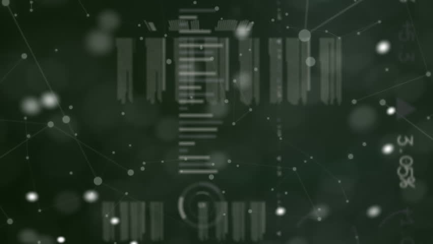 Animation of dna strand and icons over financial data processing on black background. Global business, finances and digital interface concept digitally generated video. - Powered by Shutterstock - Get 15% off with code: PIKWIZARD15