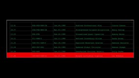 Flowing digital code on a dark screen. Concept of programming, coding analysis, cybersecurity, software development, and data processing in a tech environment. - Powered by Shutterstock - Get 15% off with code: PIKWIZARD15