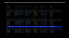 Complex programming syntax flows on a terminal screen. Represents digital surveillance, coding analysis, and cyber intelligence in a virtual space. - Powered by Shutterstock - Get 15% off with code: PIKWIZARD15