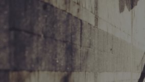 A pedestrian walking on a pavement on a sunny day. Global business environment finances digital interface and connections concept digitally generated video. - Powered by Shutterstock - Get 15% off with code: PIKWIZARD15