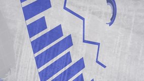 Animation of graphs, changing numbers, loading circles over abstract background. Digital composite, multiple exposure, report, business, digits, growth and progress concept. - Powered by Shutterstock - Get 15% off with code: PIKWIZARD15