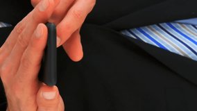 Animation of emoji icons over caucasian businessman using smartphone. Global social media, technology and digital interface concept digitally generated video. - Powered by Shutterstock - Get 15% off with code: PIKWIZARD15