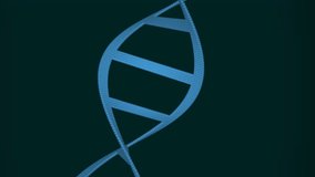 Animation of spinning dna structure and globe against green background. Medical research and science technology concept - Powered by Shutterstock - Get 15% off with code: PIKWIZARD15