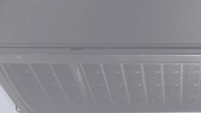 Animation of fingerprint in loading circles over data server racks in server room. Digital composite, protection, biometric, data center, networking, technology and network server concept. - Powered by Shutterstock - Get 15% off with code: PIKWIZARD15