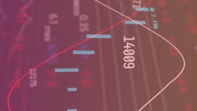 Animation of multiple changing numbers over statistical and stock market data processing. Global economy and business data technology concept - Powered by Shutterstock - Get 15% off with code: PIKWIZARD15