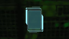 Animation of ai text and scanner processing with dialogue boxes over server room. Connection, data, processing, ai, digital interface and communication, digitally generated video. - Powered by Shutterstock - Get 15% off with code: PIKWIZARD15