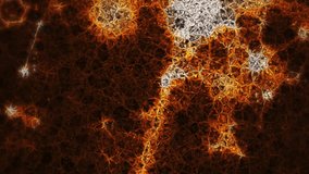 Animation of molecules on black background. Shapes, colours, pattern and background concept digitally generated video. - Powered by Shutterstock - Get 15% off with code: PIKWIZARD15